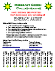 MCG Energy Audit Poster